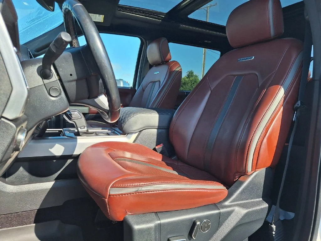 Certified Used 2019 White Platinum Clearcoat Metallic Ford Platinum image 23
