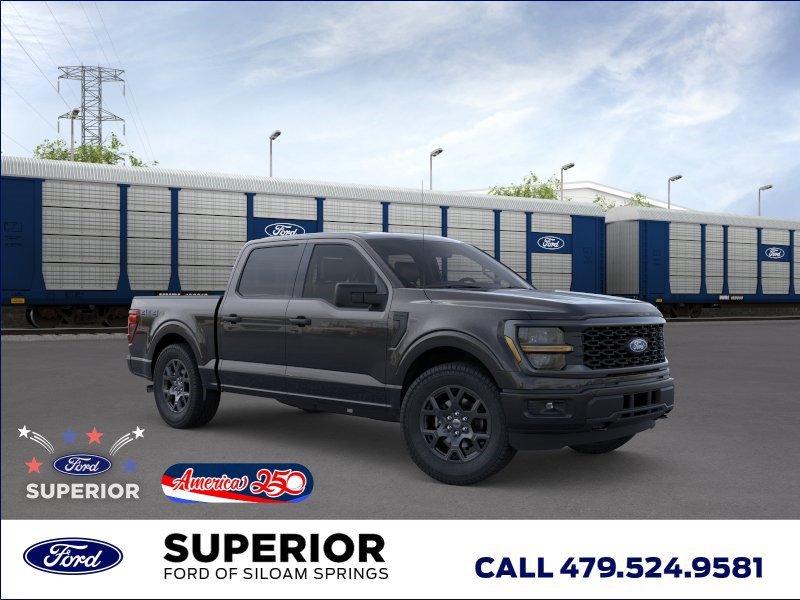 New 2026 Agate Black Metallic Ford STX Dark Trail 4WD image 7