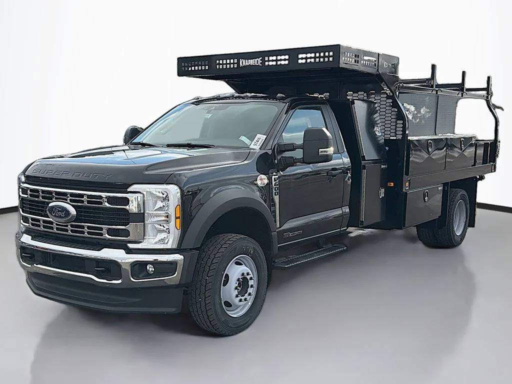 New 2025 Agate Black Metallic Ford F-600® XL image 3