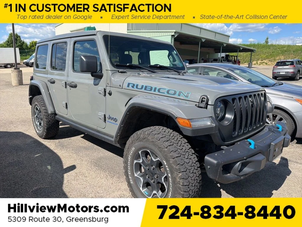 Certified Used 2023 Sting-Gray Clearcoat Jeep Rubicon 4xe image 2