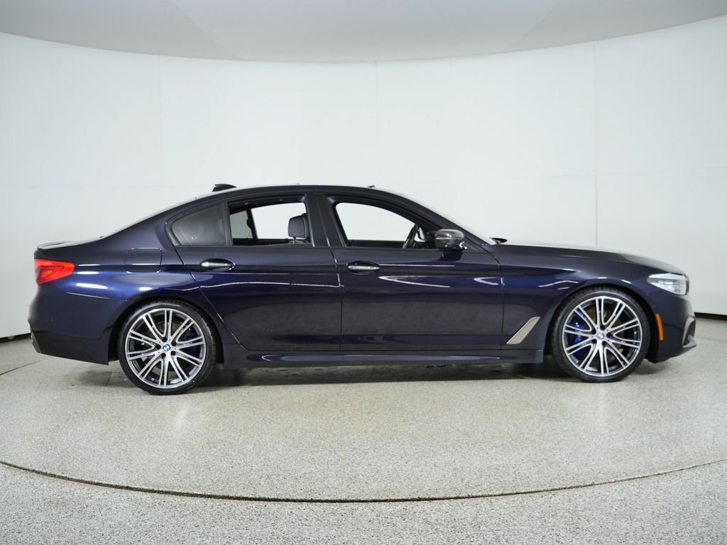 Used 2018 Carbon Black Metallic BMW M550i xDrive image 9