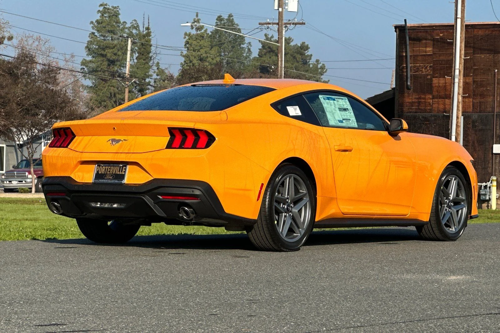 New 2026 Orange Fury Metallic Tri-coat Ford EcoBoost® Fastback image 4