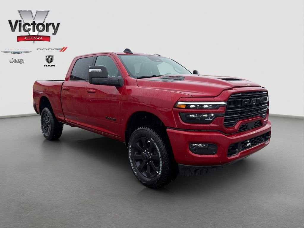 New 2026 Molten Red Pearl-Coat Exterior Paint RAM Laramie image 7