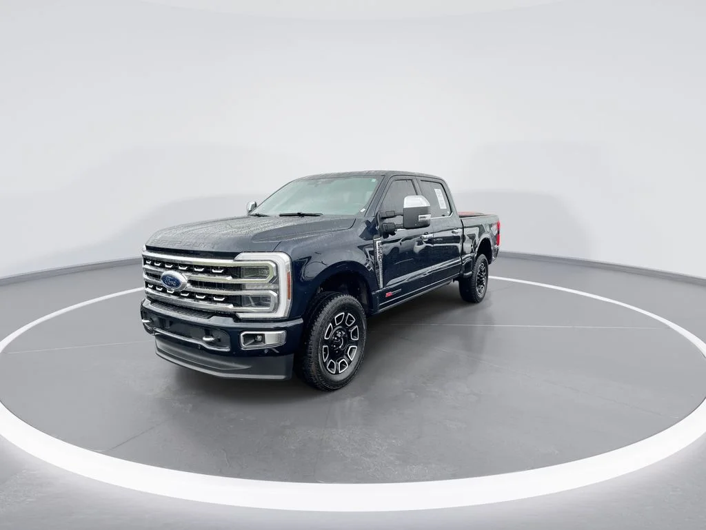 Used 2024 Blue Ford Platinum image 4