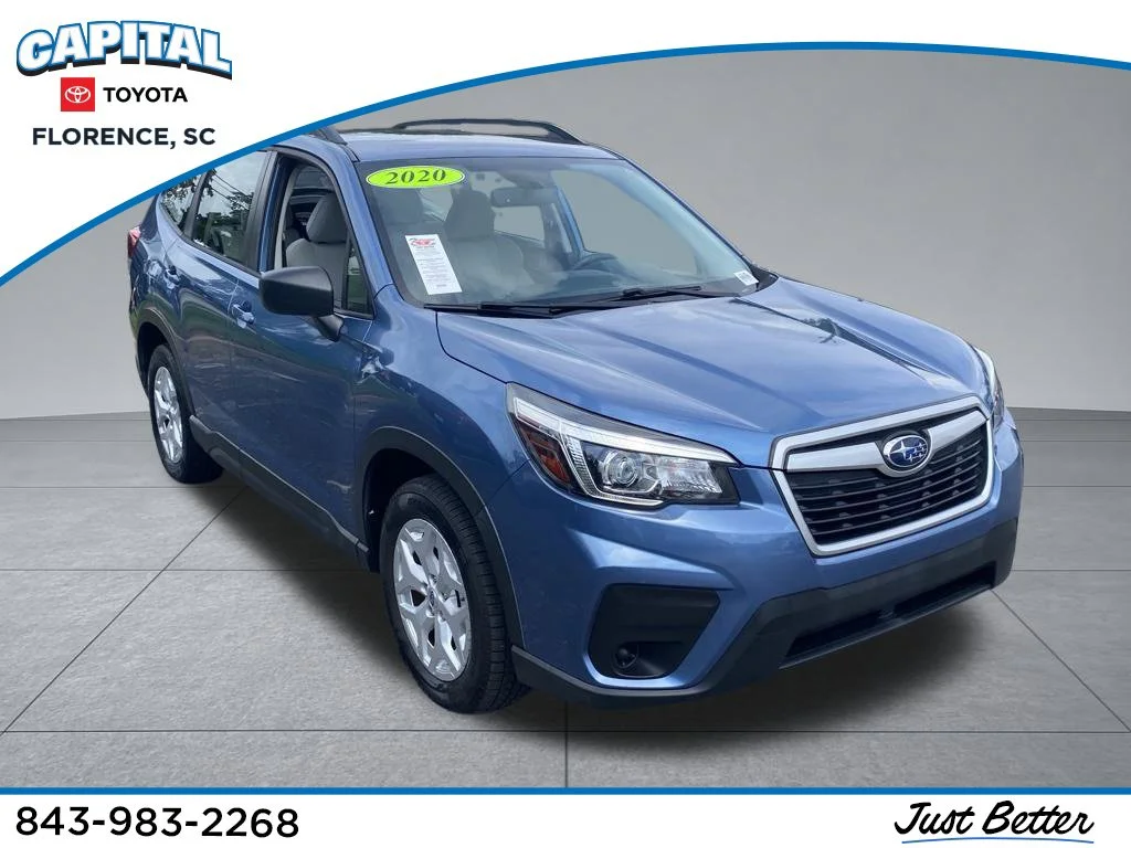 Used 2020 Blue Subaru Base image 1