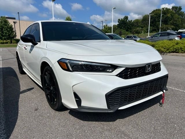 Used 2025 Platinum White Pearl Honda Sport image 2
