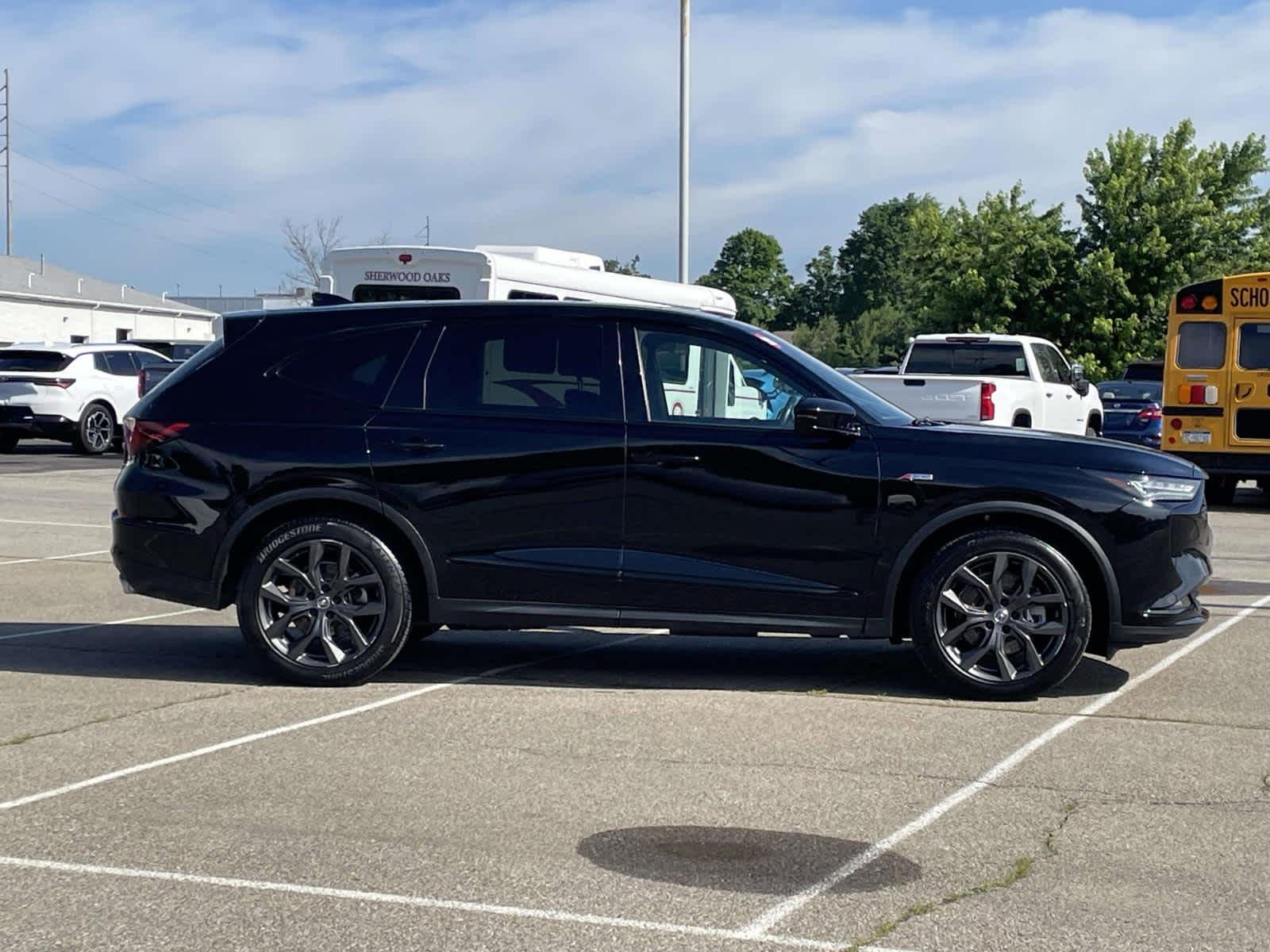 Used 2022 Majestic Black Pearl Acura w/A-Spec Package image 2