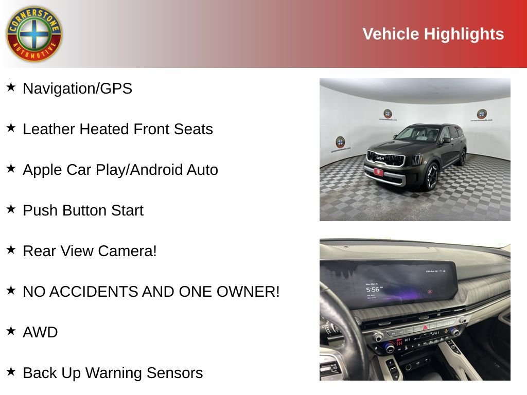 Used 2024 Kia Telluride EX with VIN 5XYP3DGCXRG423432 for sale in Elk River, Minnesota