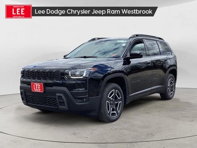 New 2026 Diamond Black Crystal Pearlcoat Jeep LAREDO 4X4 image 1