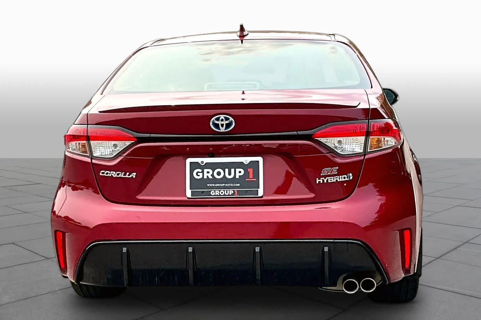 Used 2024 Ruby Flare Pearl Toyota Hybrid SE image 5