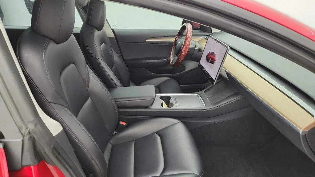 Used 2023 Red Multi-Coat Tesla RWD w/ 19
