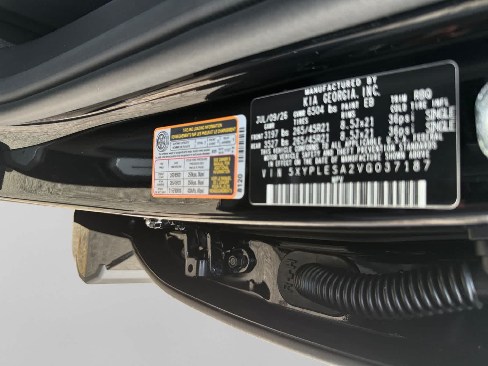 New 2027 Ebony Black Kia X-Line SX-Prestige image 25