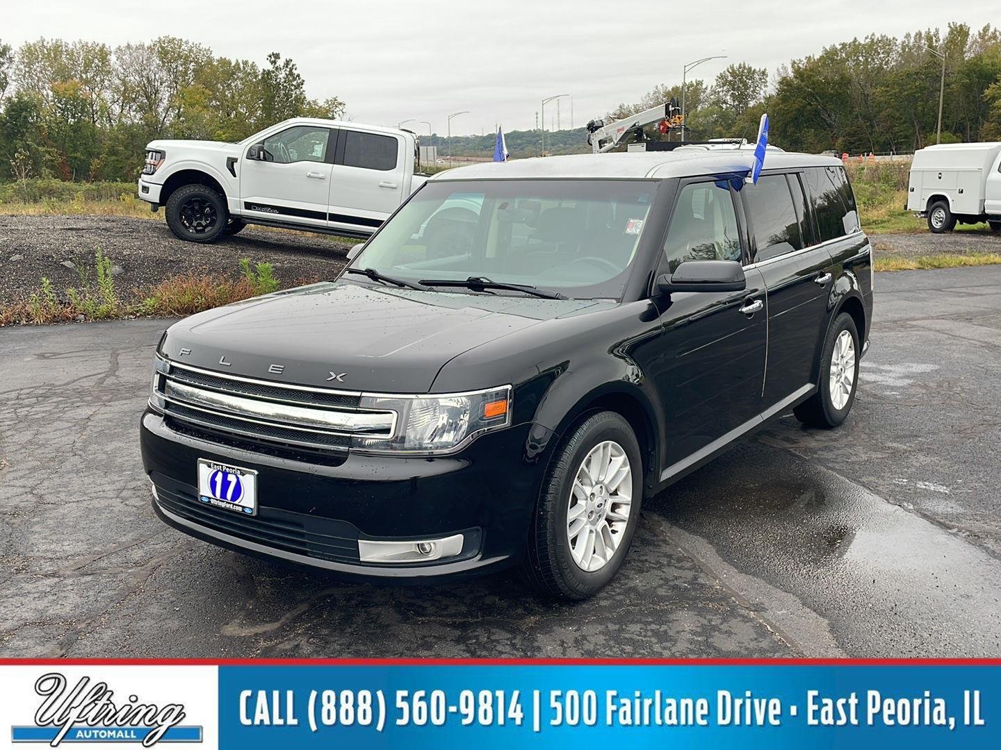 Certified Used 2017 Shadow Black Ford SEL image 1