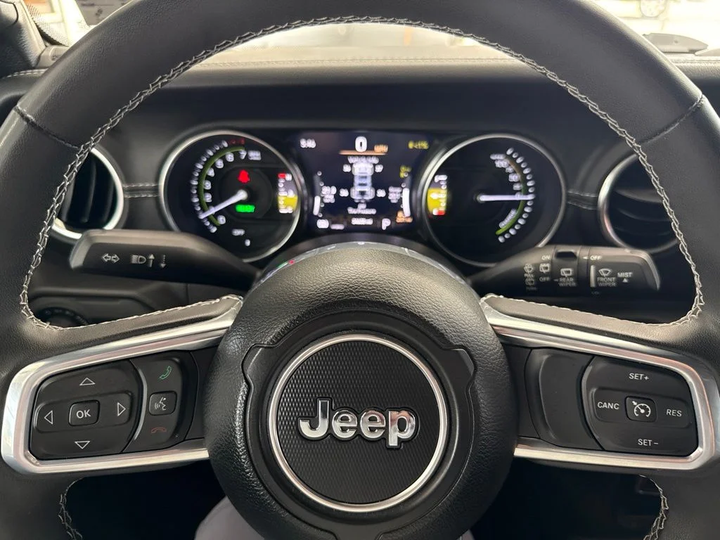 Used 2023 Green Jeep Sahara 4xe image 21