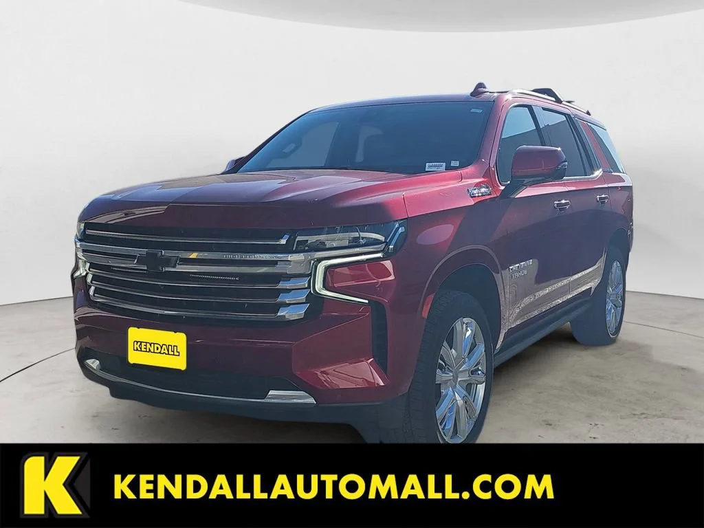 Used 2022 Cherry Red Tintcoat Chevrolet High Country image 1