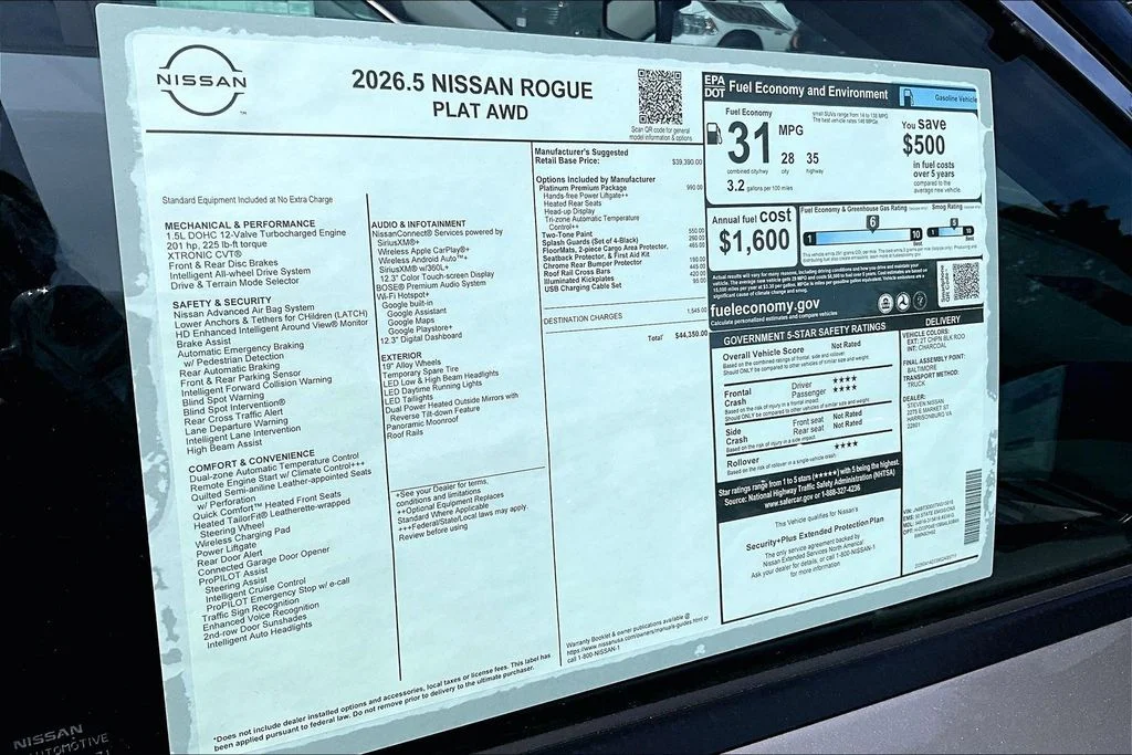 New 2026 Gold Nissan Platinum image 34