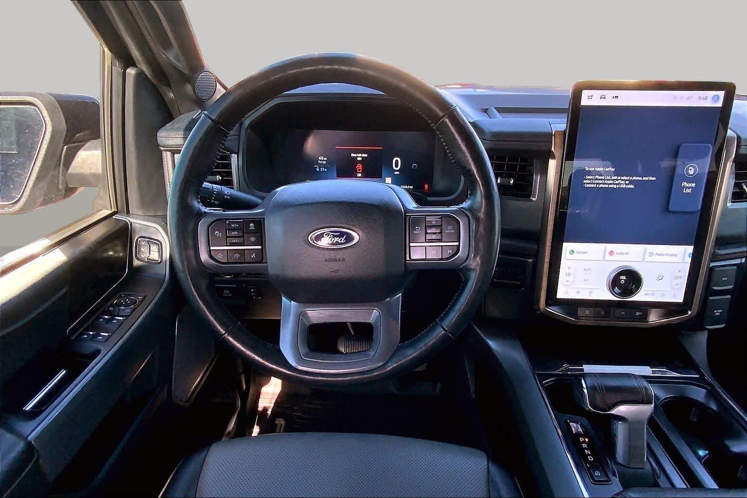 Used 2023 Antimatter Blue Metallic Ford LARIAT image 5