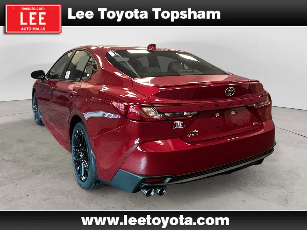 New 2026 Red Toyota SE image 3