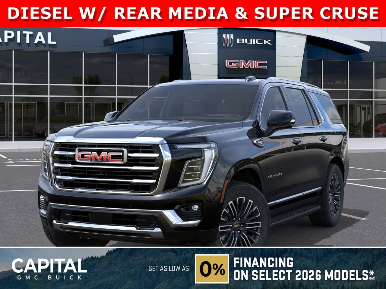 New 2026 ONYX BLACK GMC Elevation image 1