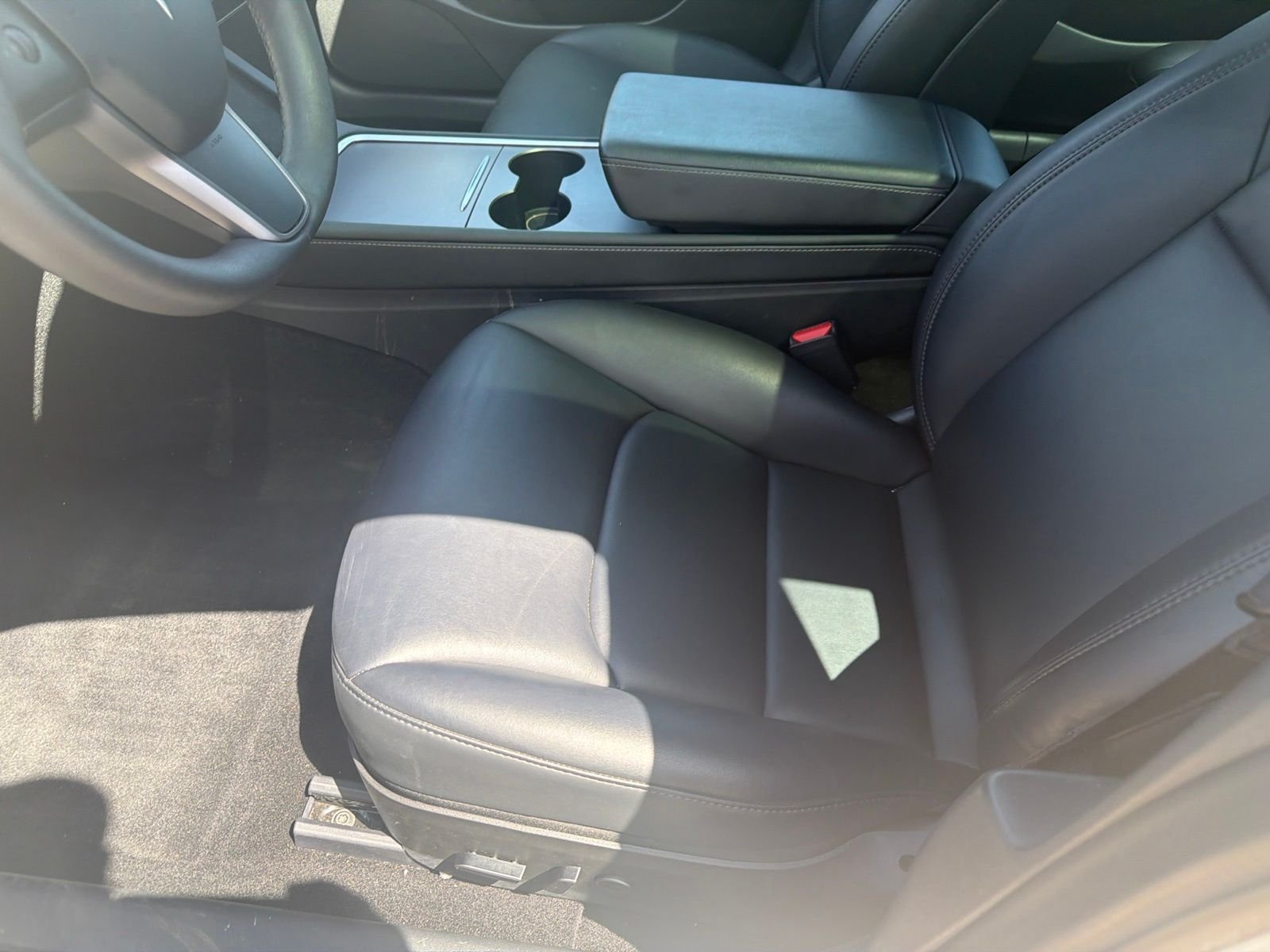 Used 2023 Pearl White Multi-Coat Tesla Base image 13