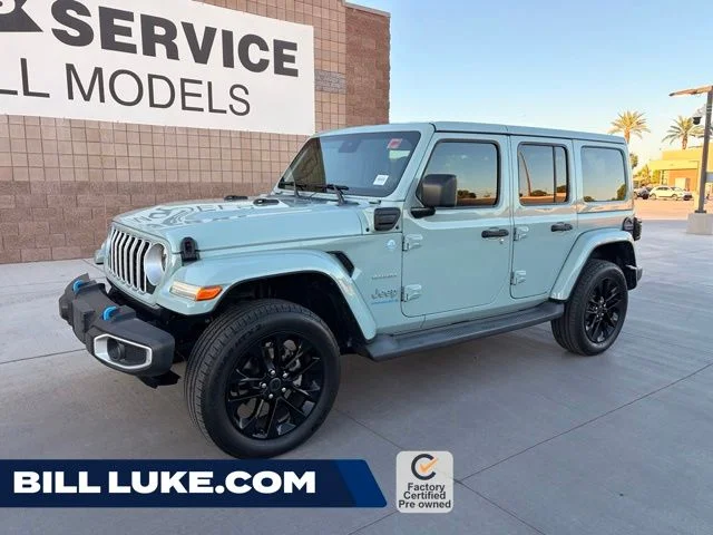 Used 2024 Earl Clearcoat Jeep Sahara 4xe image 1