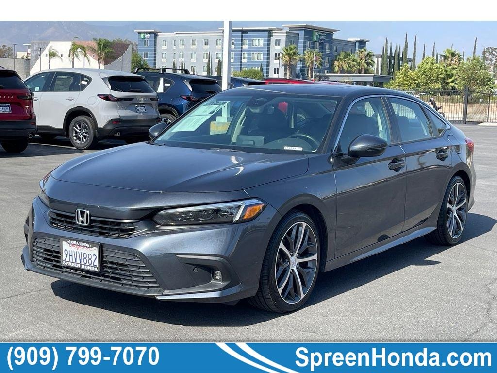 Certified Used 2023 Meteorite Gray Metallic Honda Touring image 1