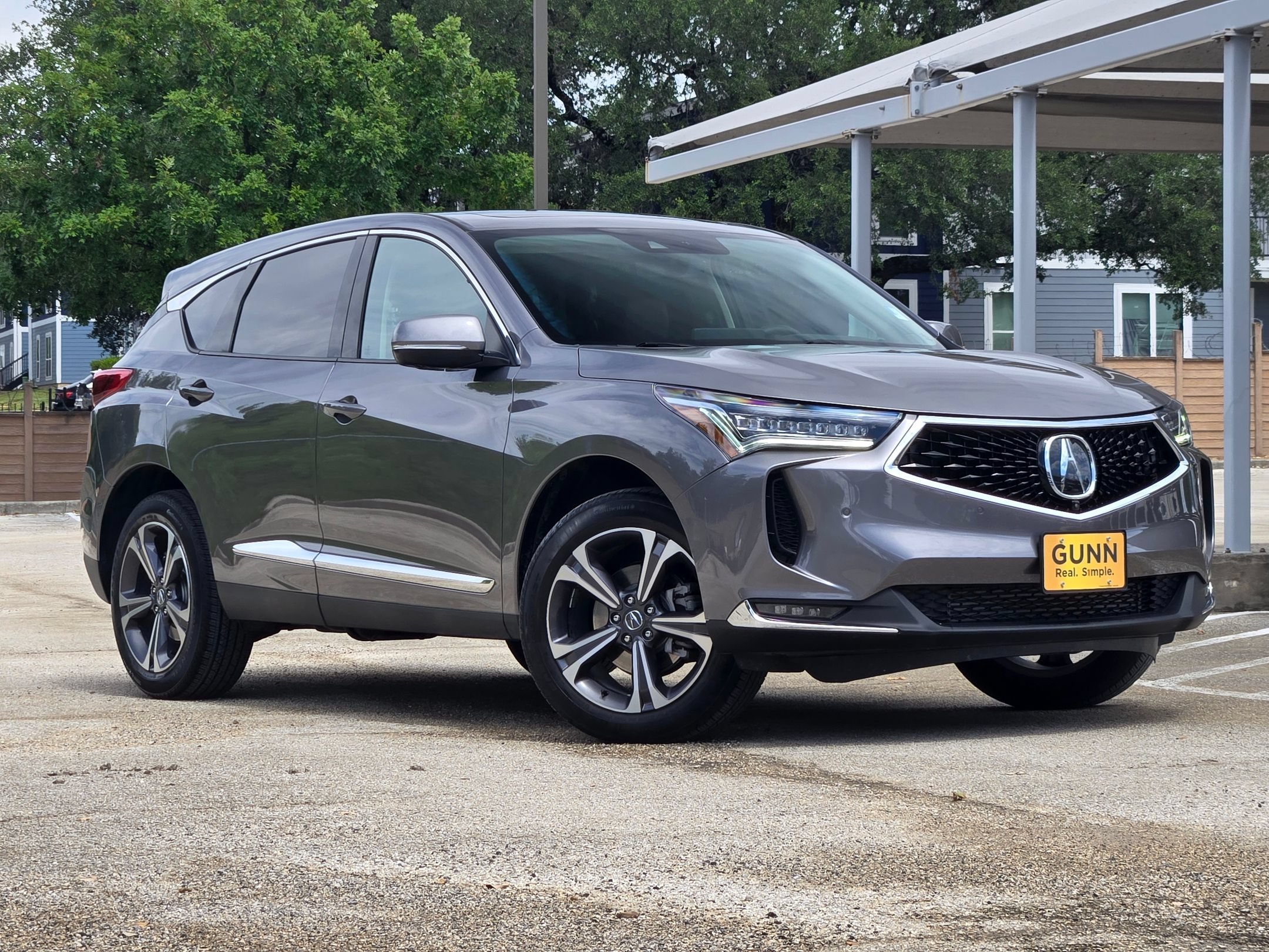 Used 2024 Liquid Carbon Metallic Acura with Advance Package image 1