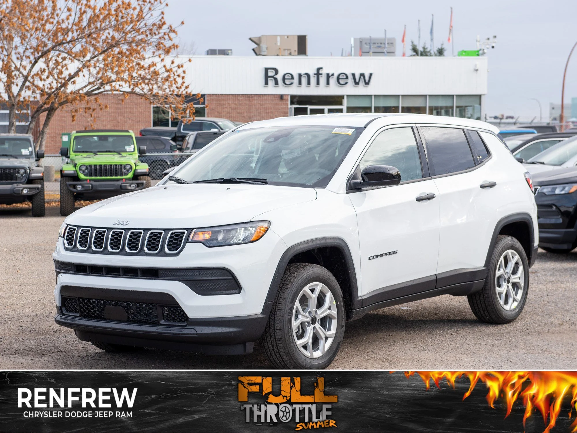 New 2026 White Jeep Sport* image 1