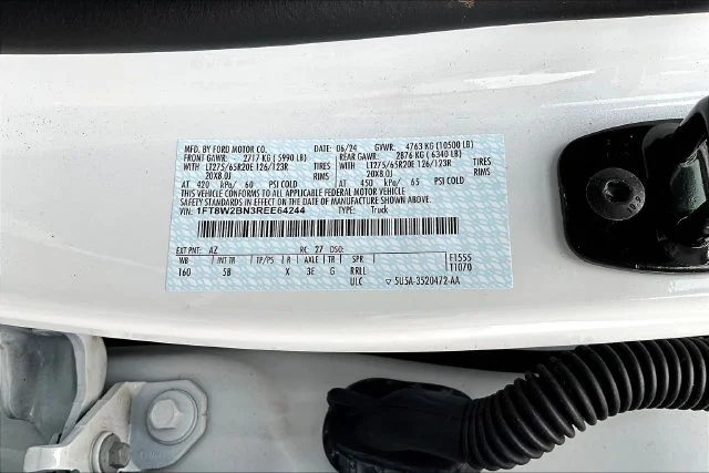Used 2024 White Ford Lariat image 5