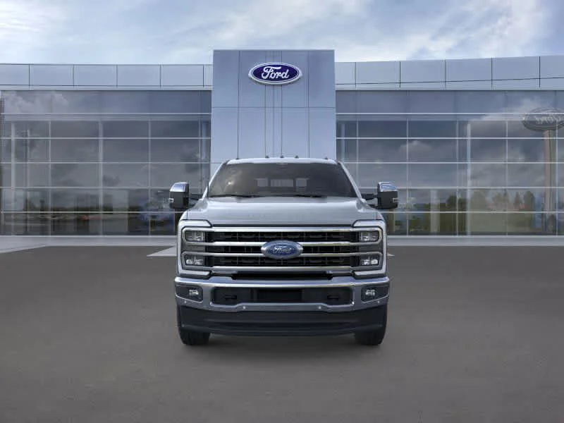 New 2026 Glacier Gray Metallic Tri-Coat Ford F-350 SRW King Ranch image 6