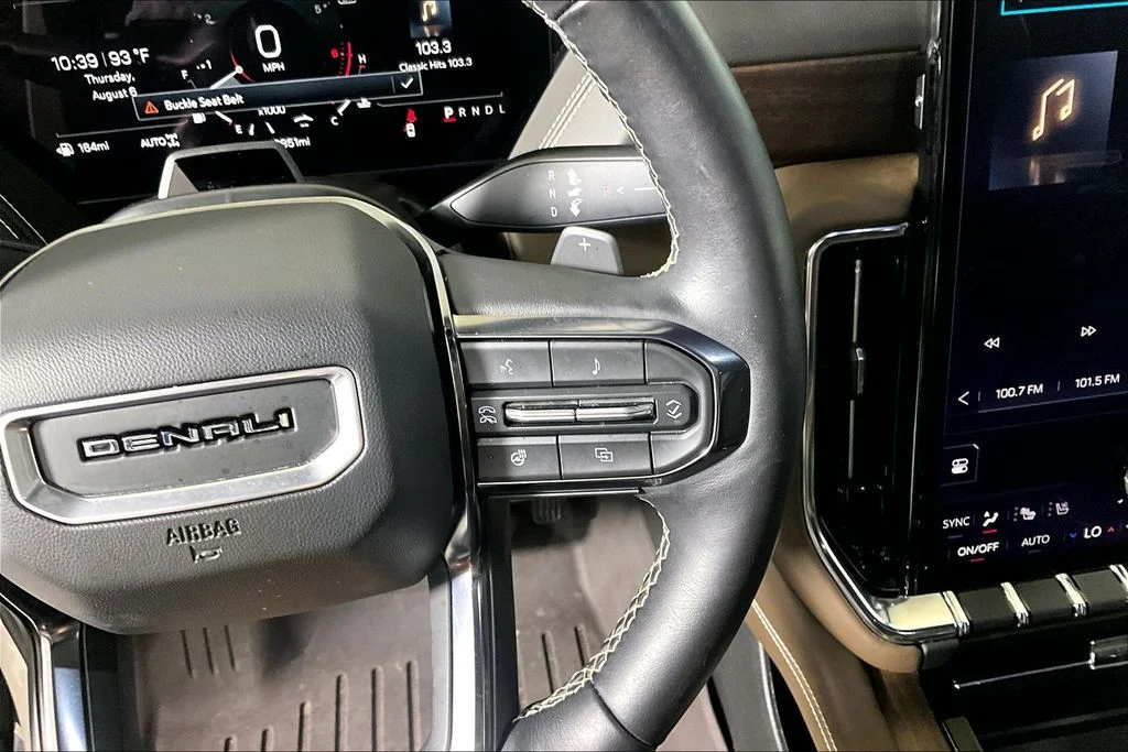 Certified Used 2025 White Frost Tri-Coat GMC Denali Ultimate image 15