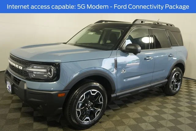 New 2026 Azure Gray Metallic Tri-Coat Ford Outer Banks® image 7
