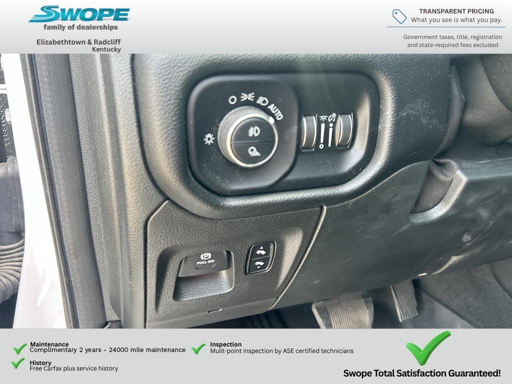 Used 2020 Bright White Clearcoat Ram Laramie image 12