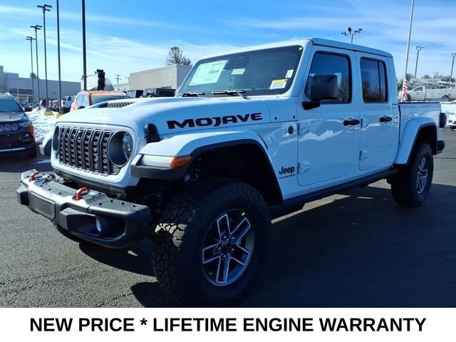 New 2026 Bright White Clear-Coat Exterior Paint Jeep Mojave image 2