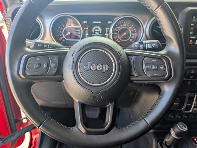 Used 2022 Red Jeep Unlimited Willys image 12