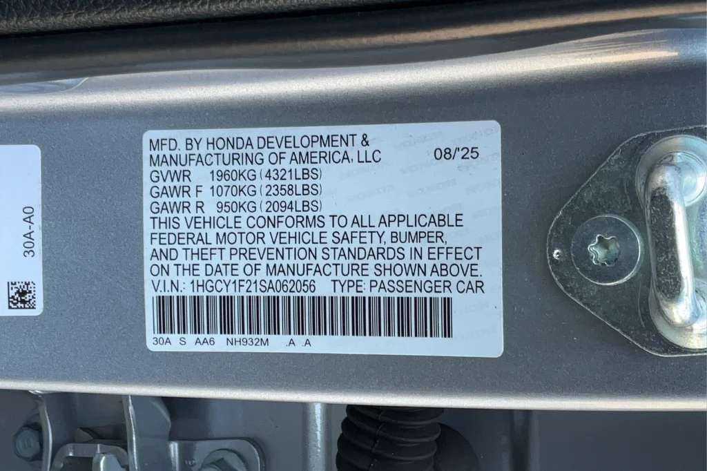 2025 Honda Accord LX - Photo 22