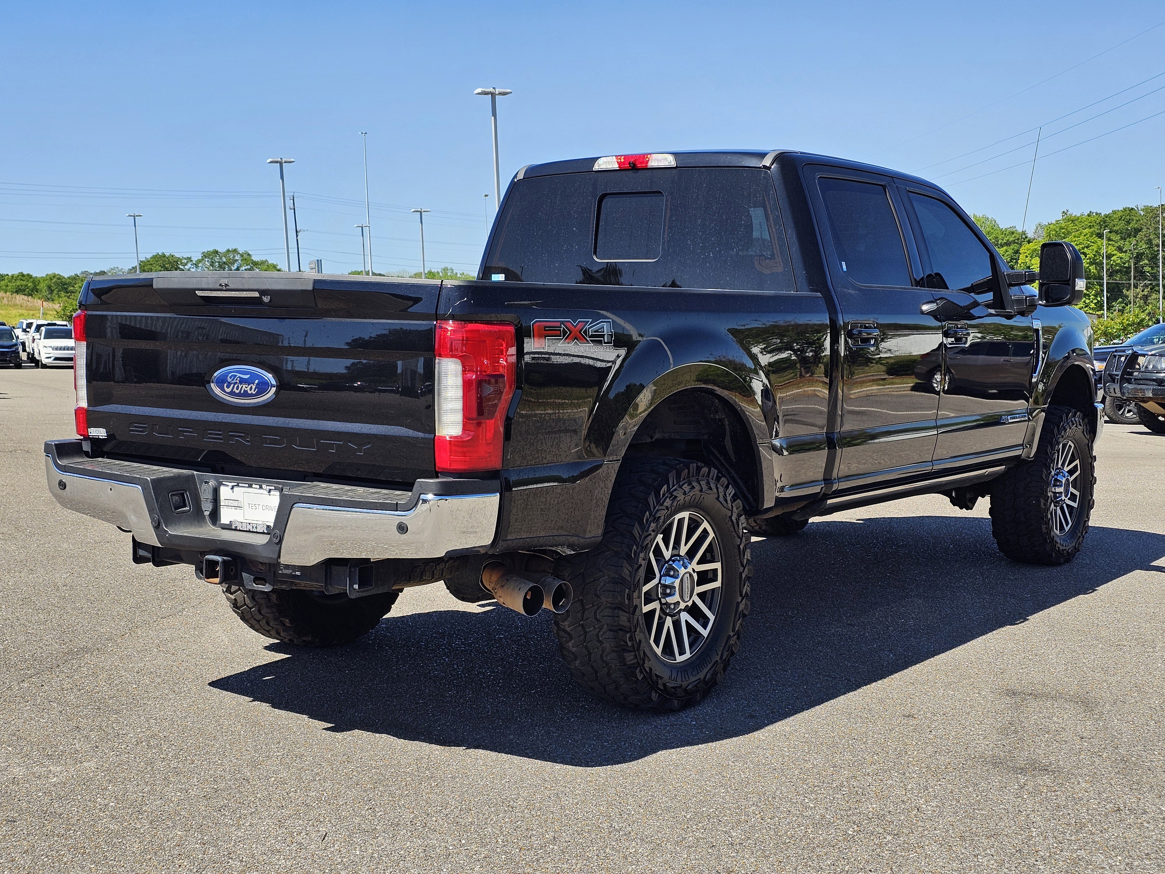 Used 2018 Shadow Black Ford LARIAT image 9
