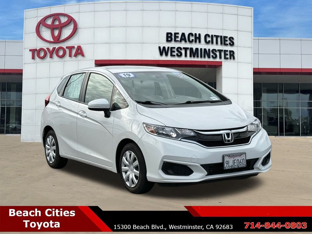 Used 2019 Honda Fit LX with VIN 3HGGK5H4XKM742811 for sale in Westminster, CA