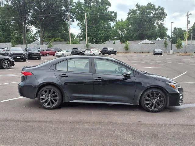 Certified Used 2023 Midnight Black Metallic Toyota SE image 37