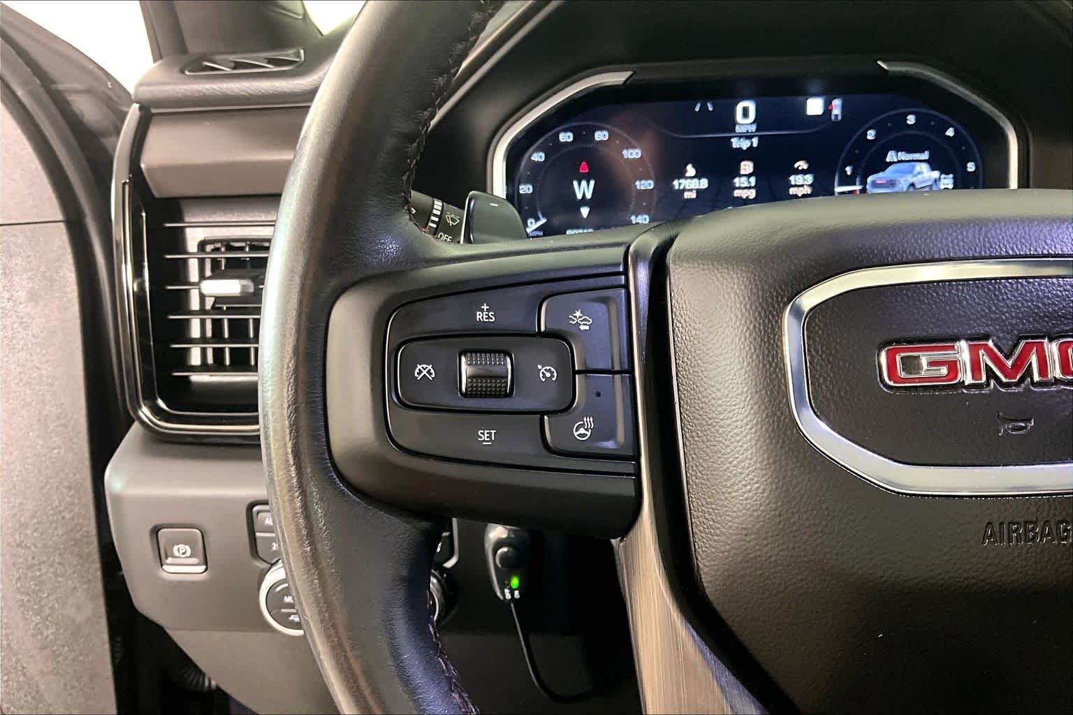 Used 2022 Titanium Rush Metallic GMC AT4X image 23