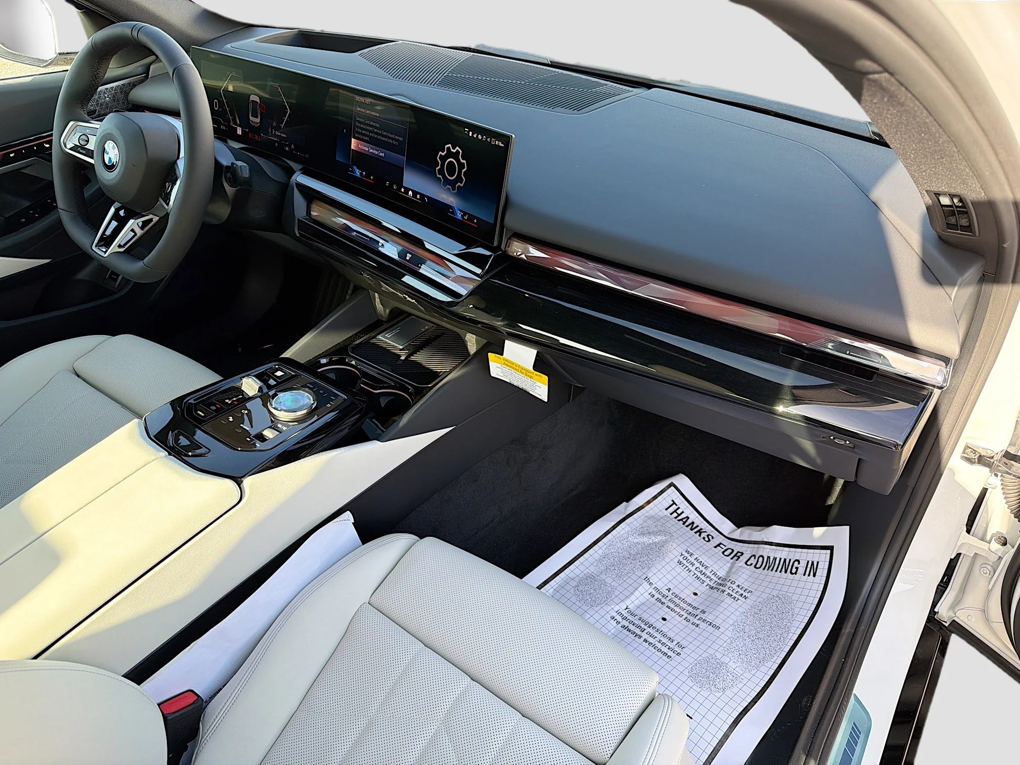 New 2027 Mineral White Metallic BMW 530i image 13
