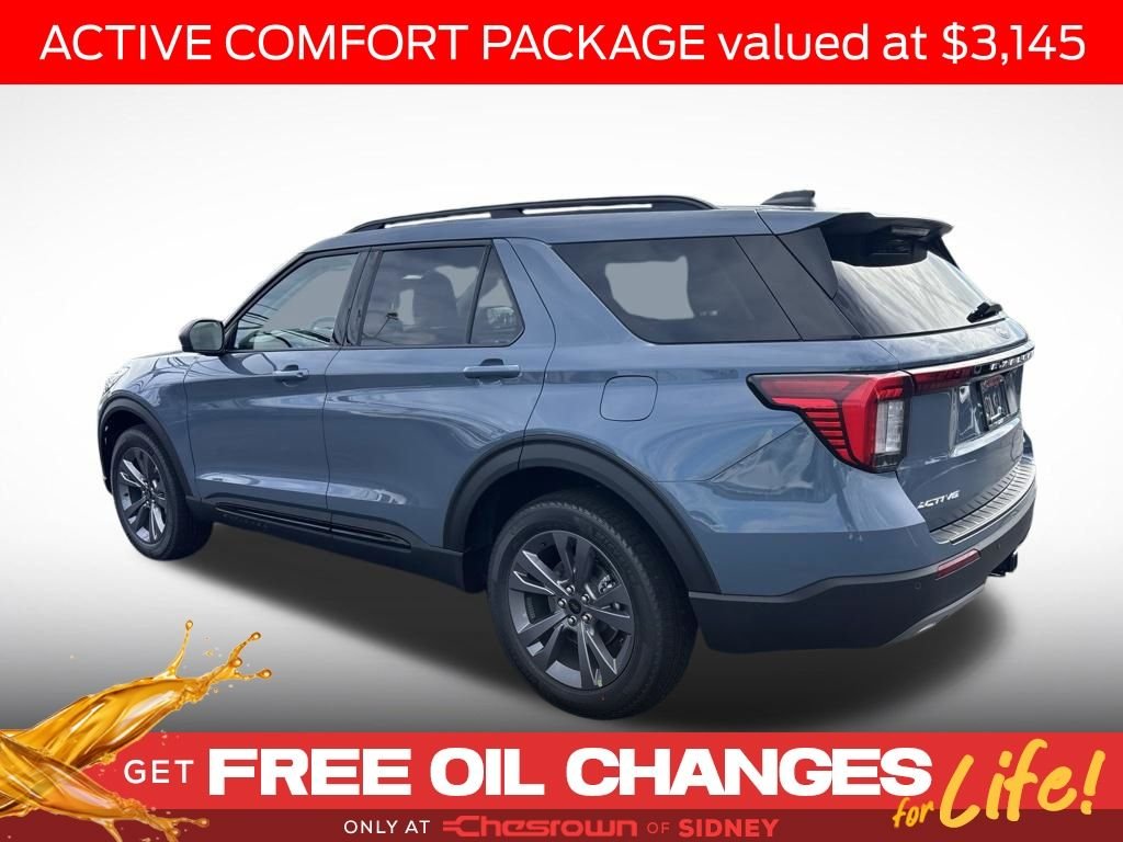New 2026 Vapor Blue Metallic Ford Active image 3