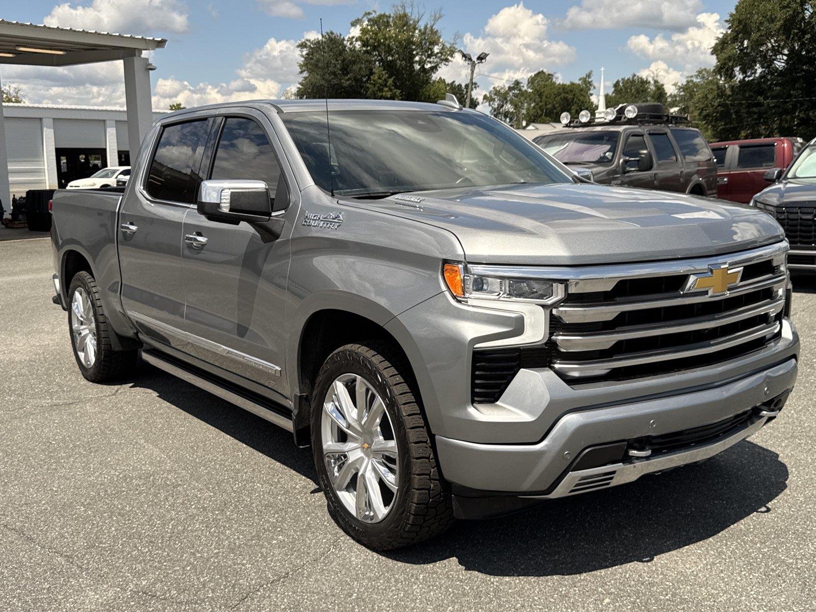 Used 2025 Sterling Gray Metallic Chevrolet High Country image 2
