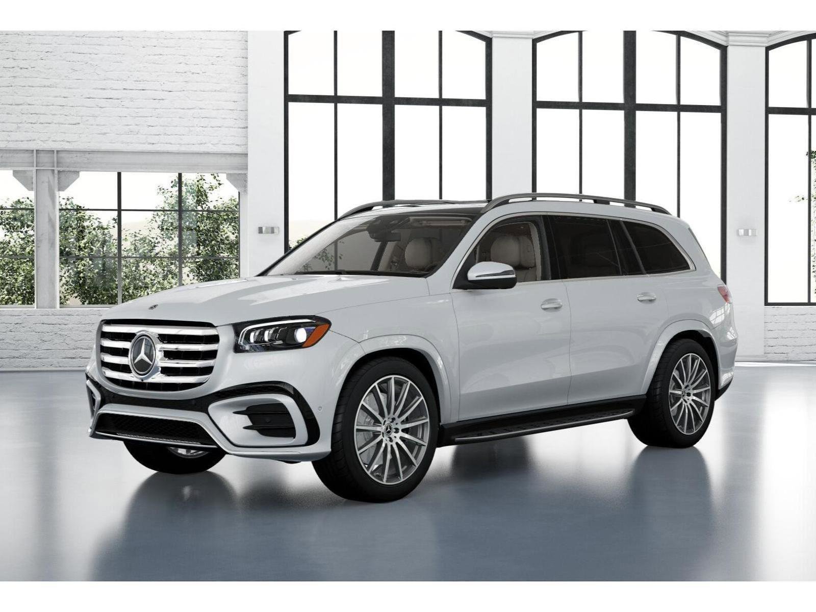 New 2026 MANUFAKTUR Moonlight White Metallic Mercedes-Benz GLS 450 image 39