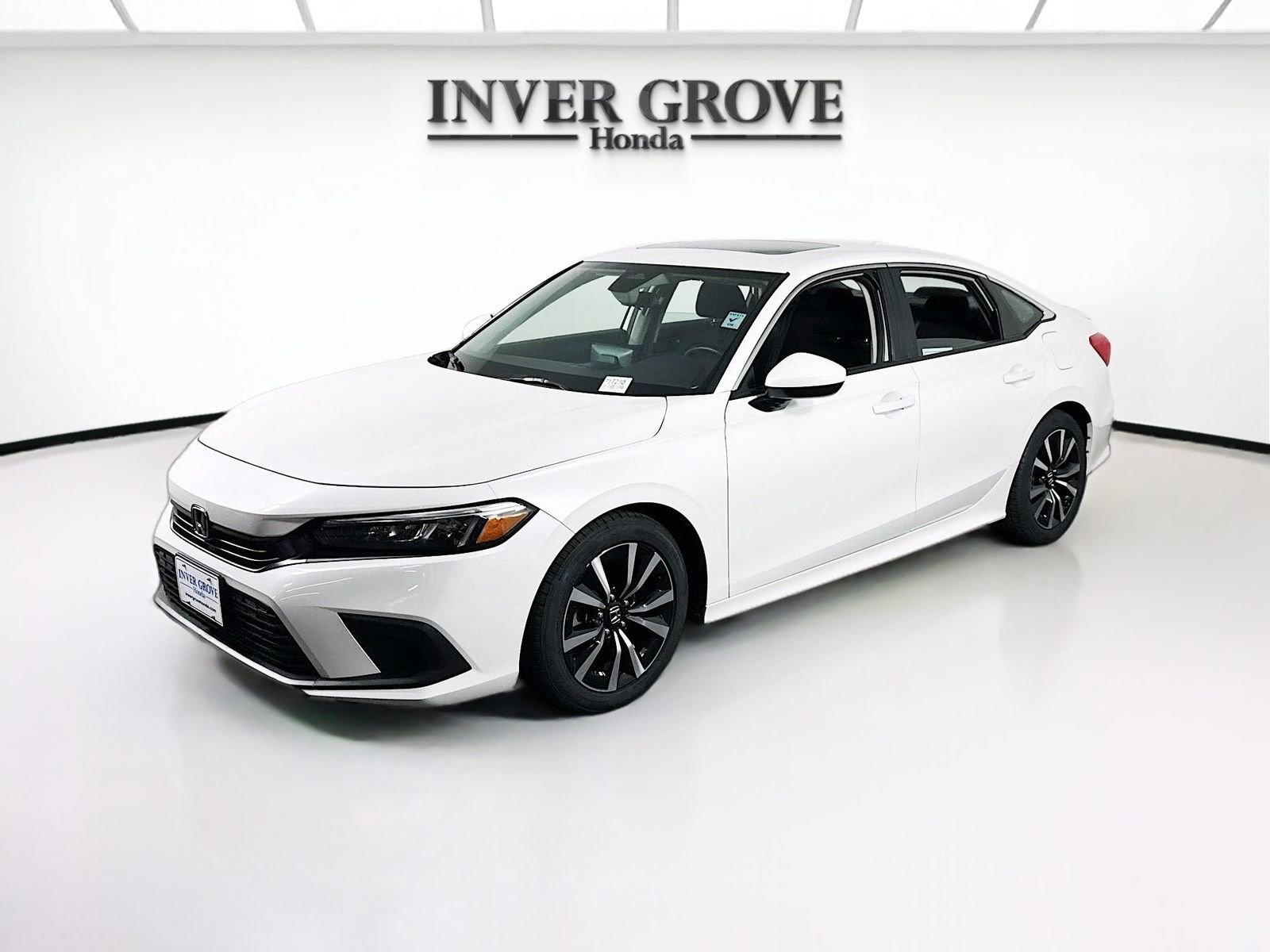 Certified Used 2023 Platinum White Pearl Honda 1.5T 4D EX BD image 21