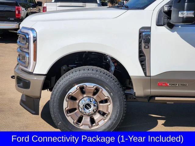 New 2026 Star White Metallic Tri-Coat Ford F-350® King Ranch® image 9