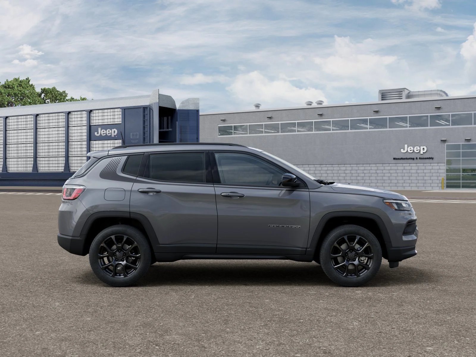 New 2026 Sting-Gray Clear-Coat Exterior Paint Jeep Latitude image 12