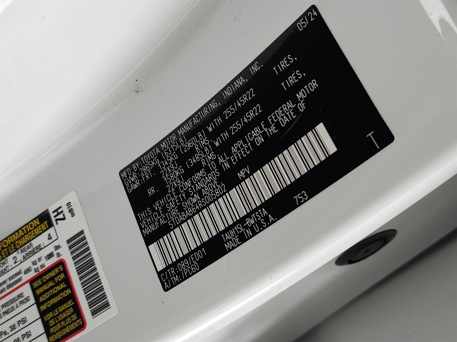 Certified Used 2024 White Lexus F SPORT PREMIUM image 37