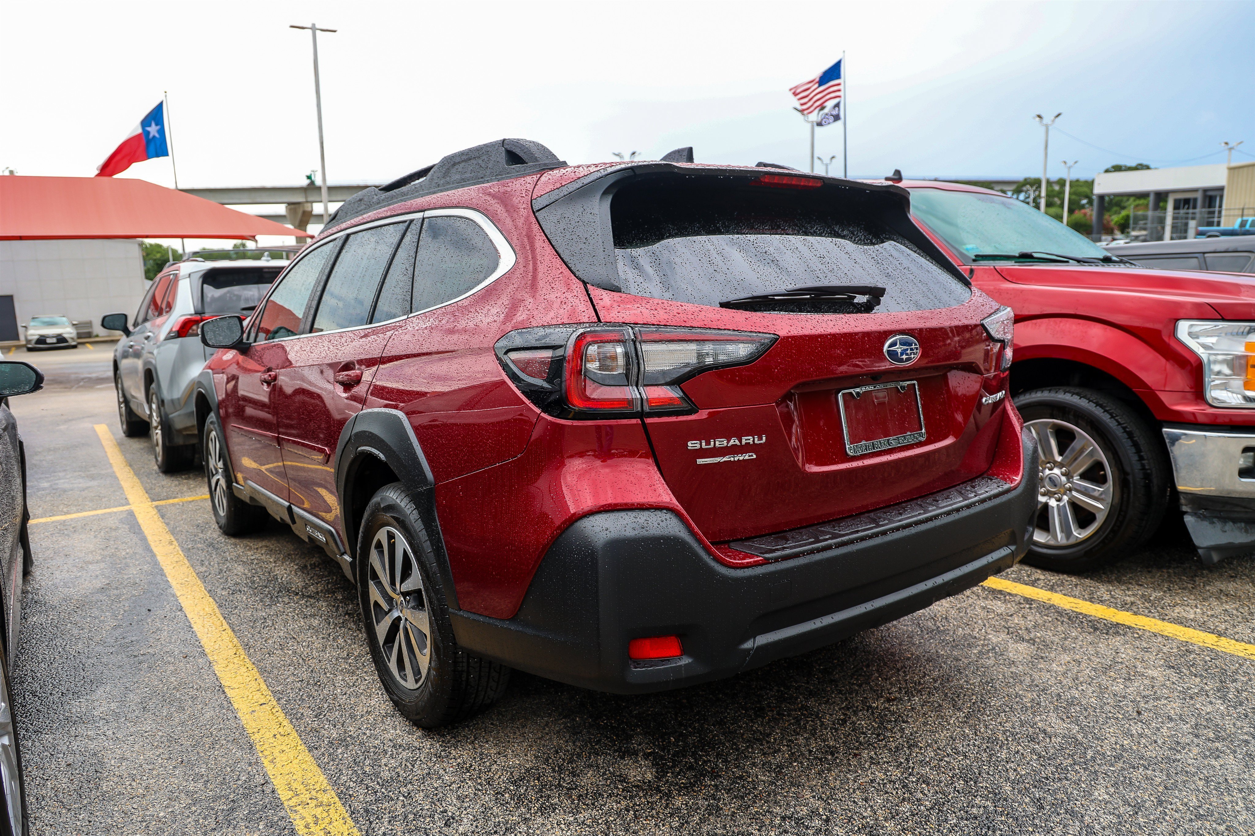 Used 2025 Crimson Red Pearl Subaru Premium image 8
