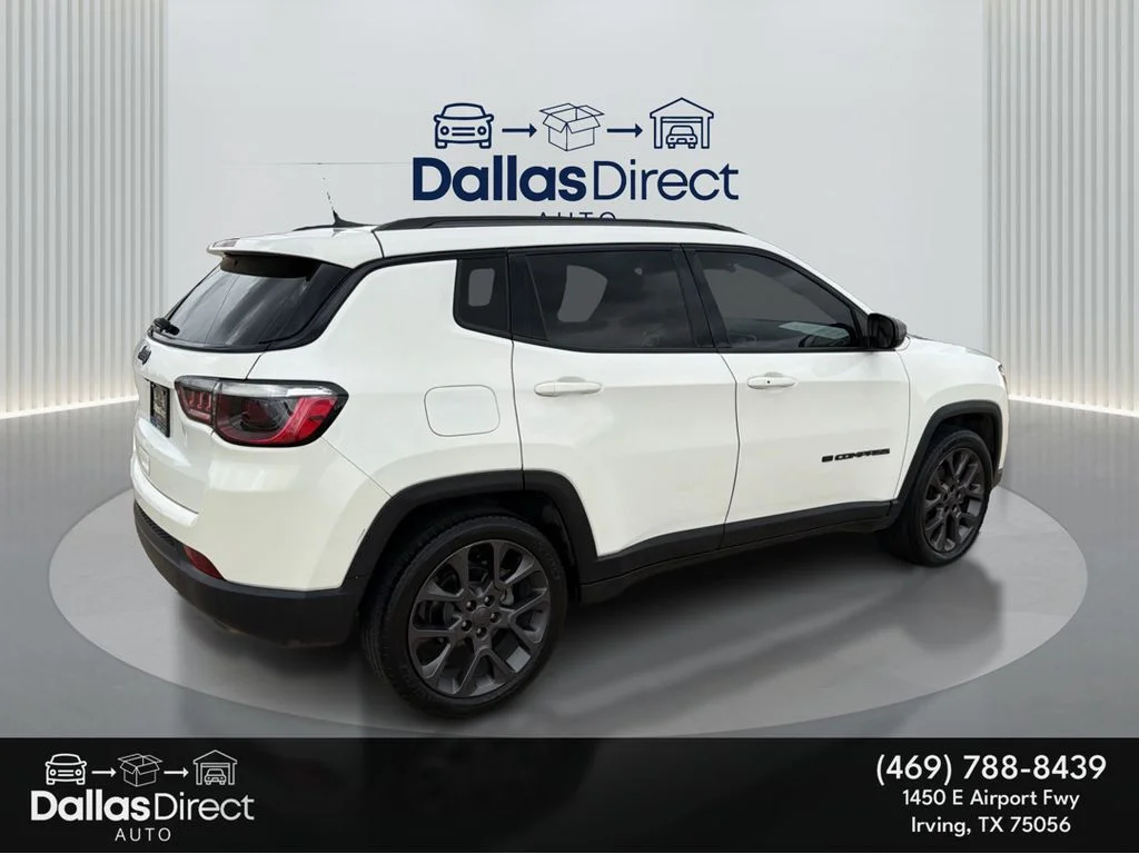 Used 2021 White Clearcoat Jeep 80th Anniversary image 6